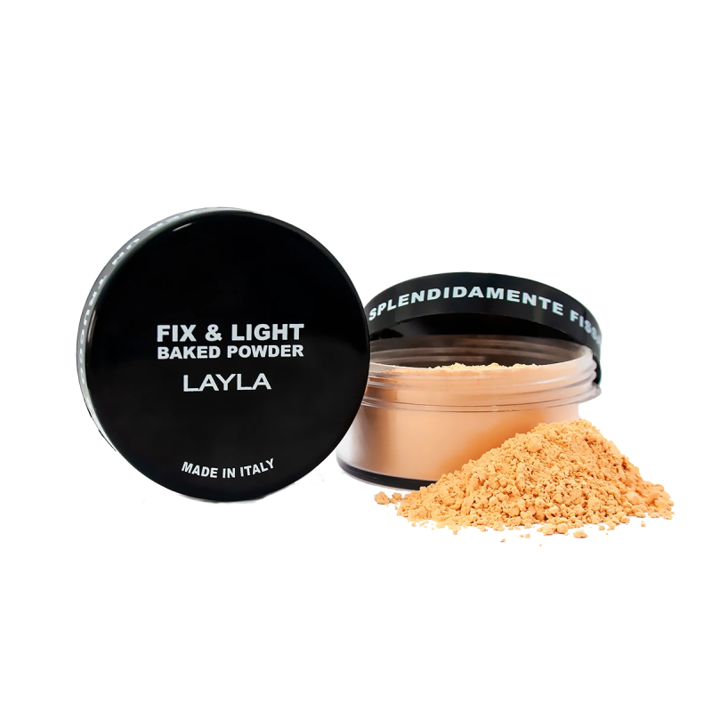 LAYLA COSMETICS FIX & LIGHT BAKED POWDER